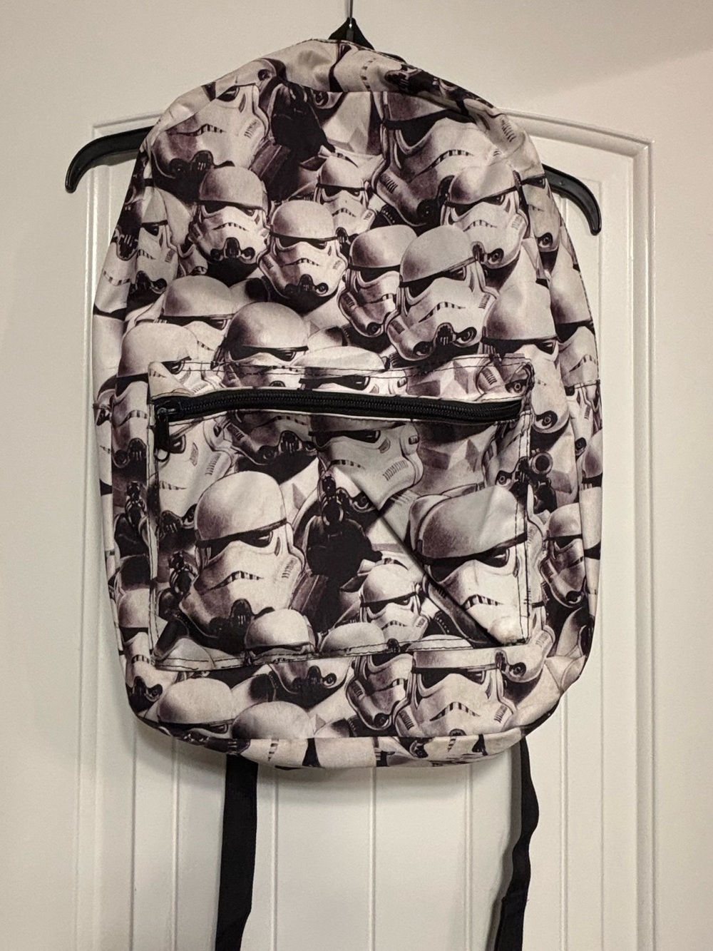 Star Wars Men's Black & White Stormtrooper Print Backpack
